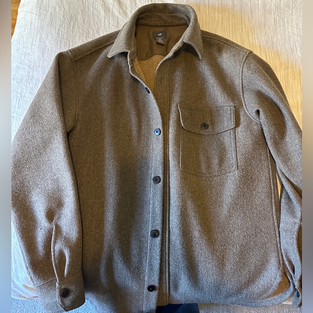 Brown Button Down Fall Shirt